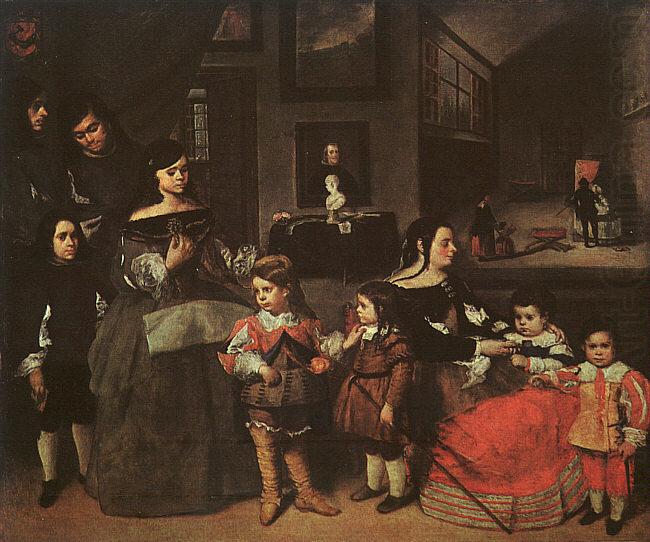 Juan Bautista Martinez del Mazo The Artist's Family china oil painting image
